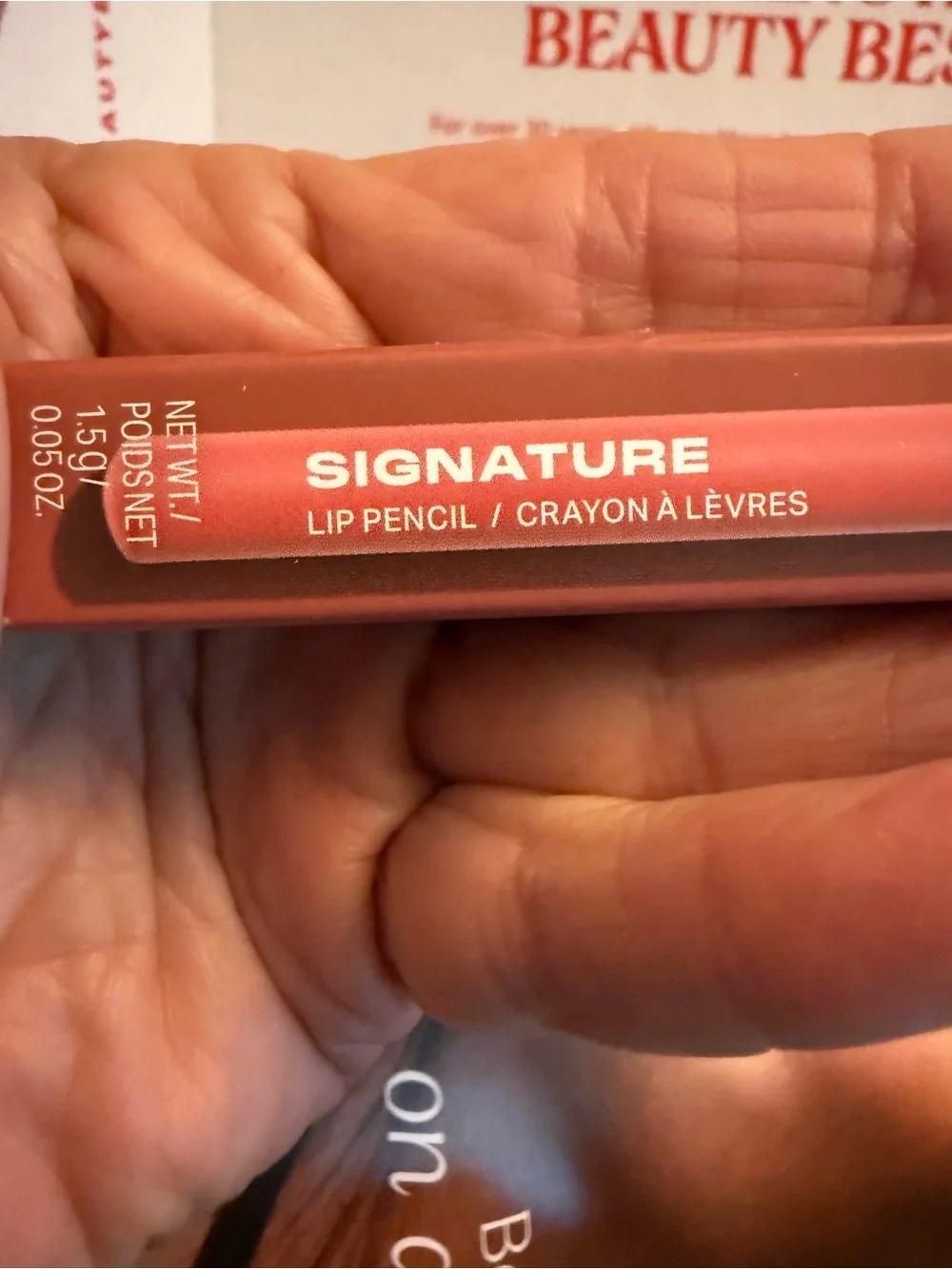 Morphe Junior Suite Lip Pencil — Muted Mauve Rose Full size. 1.5 g